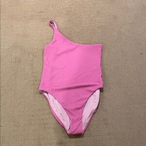 Wolford Light Orchid One Shoulder Swimwear